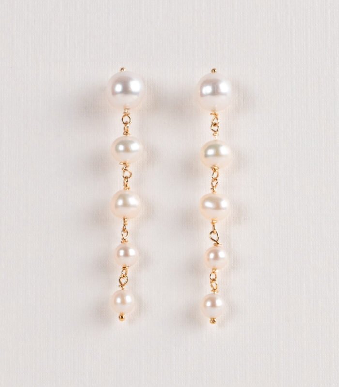 Pendientes Cinco Perlas