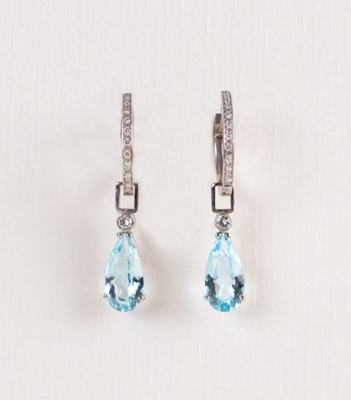 Pendientes Lágrimas Topacio