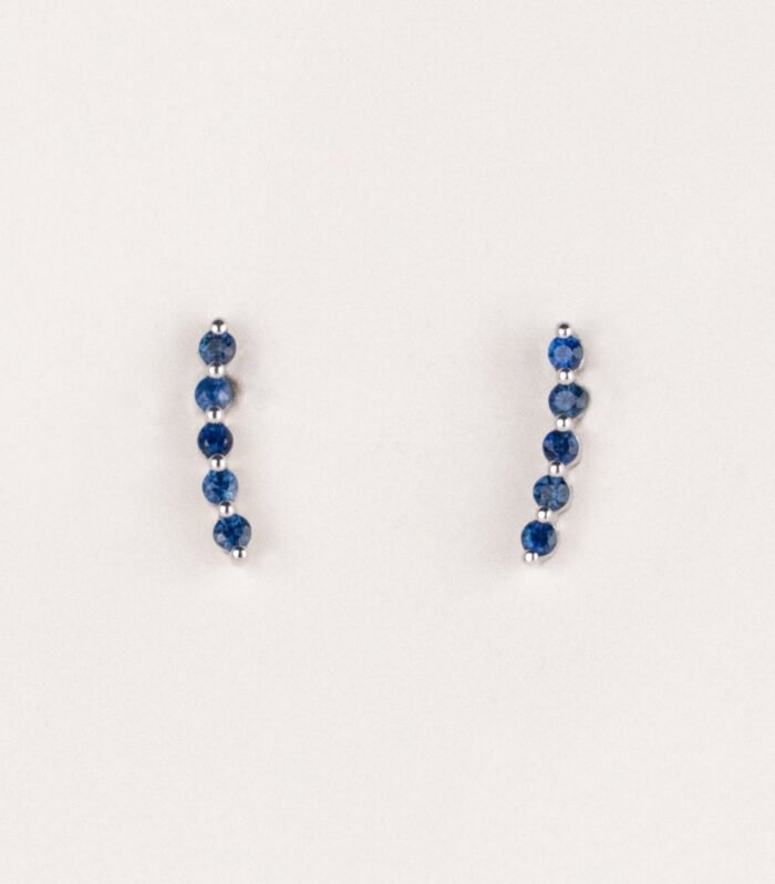 Mini Pendientes Zafiros