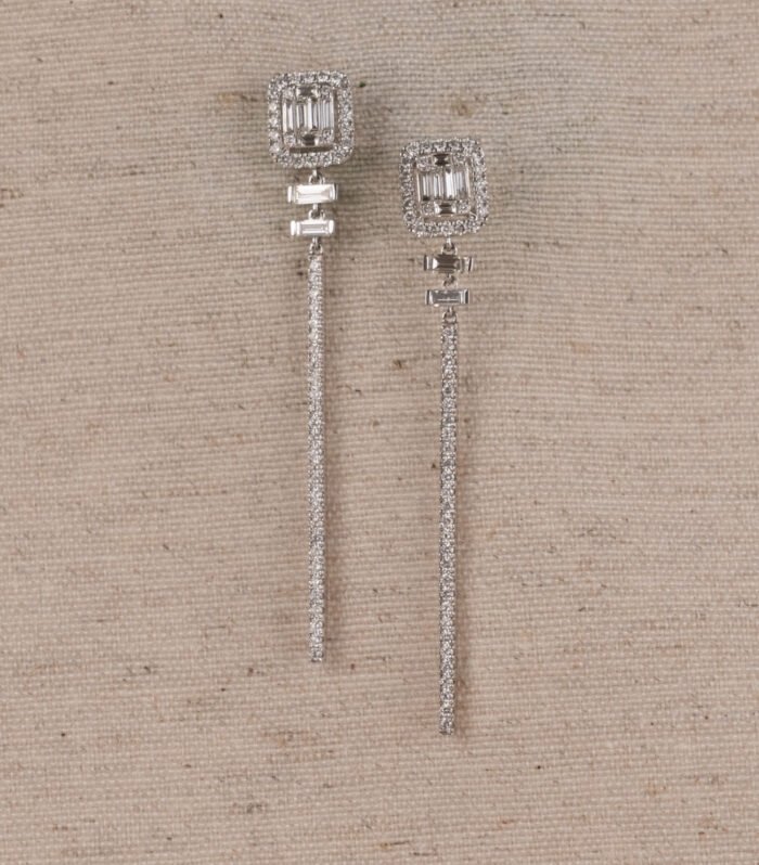 Pendientes Baguette