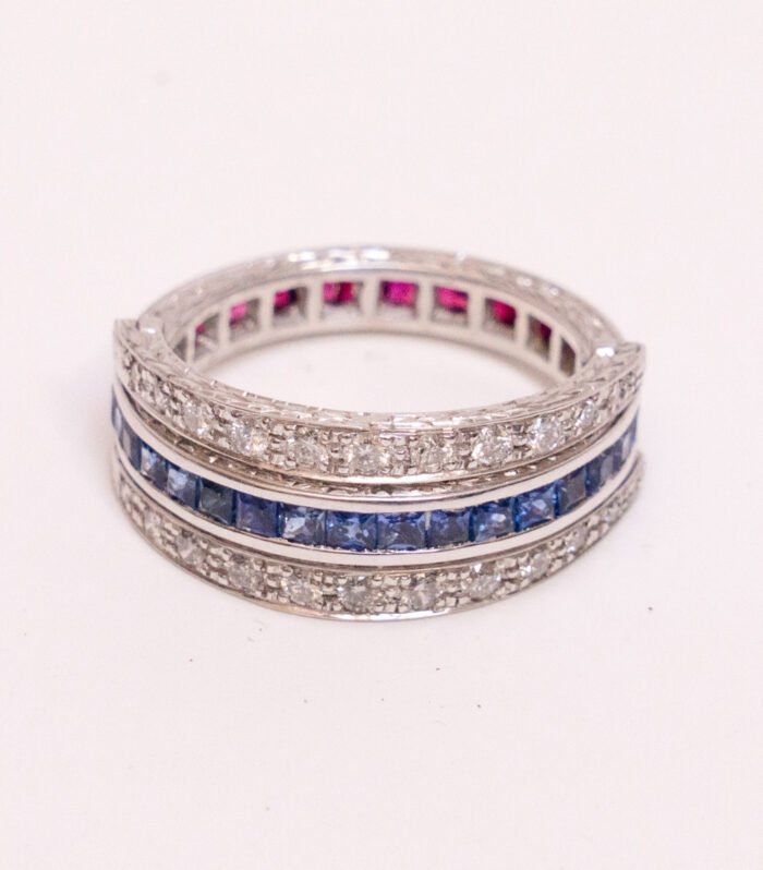 Sortija "Articulada" Brillantes