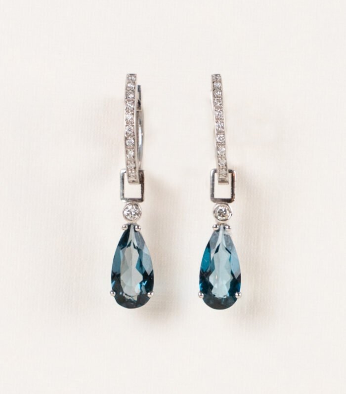 Pendientes London Blue